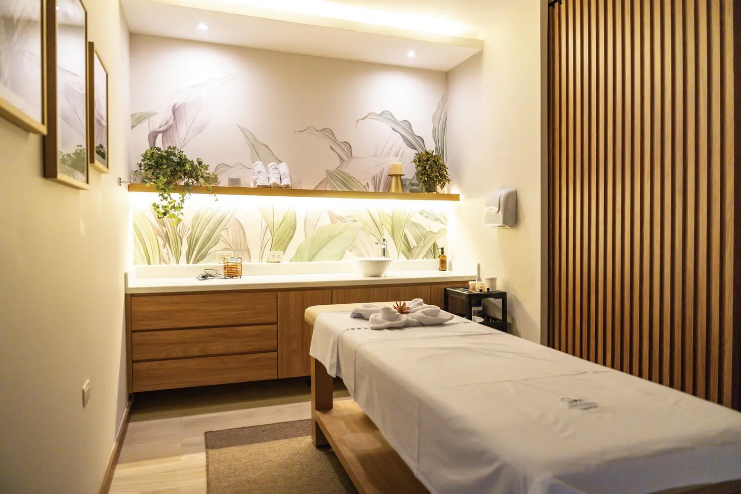 Sala de masajes del Spa AguaVista