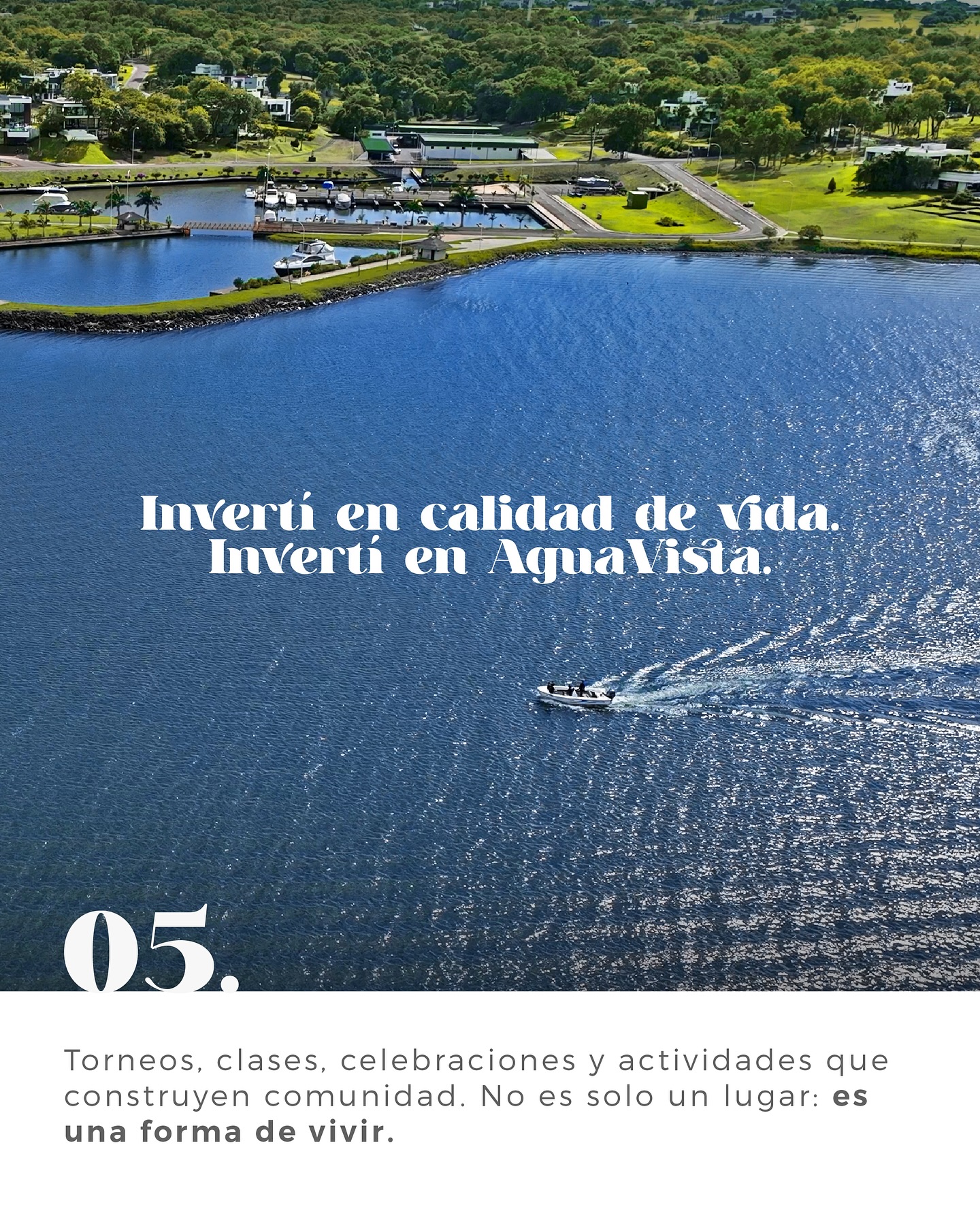 Invertí en calidad de vida, invertí en AguaVista